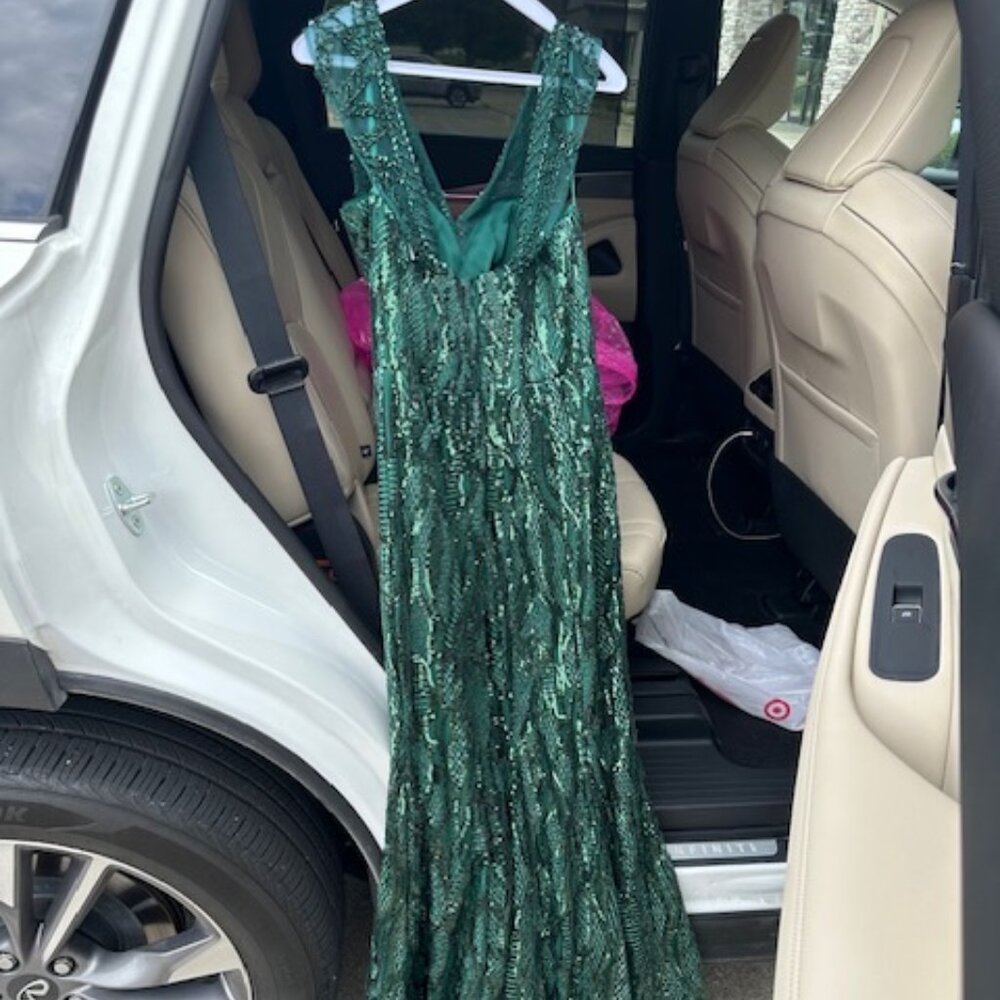 Green Sequin Formal Dress-Brand New, never worn!